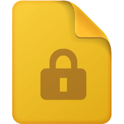 File Lock Y icon